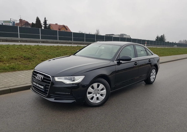 Audi A6 cena 73000 przebieg: 122000, rok produkcji 2013 z Borne Sulinowo małe 781